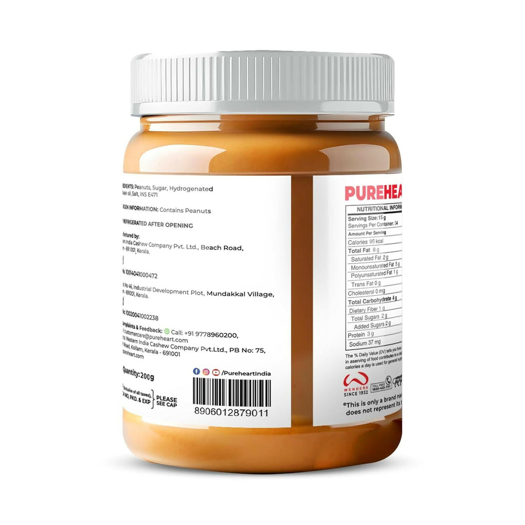Pureheart Nutbutter Crunchy Peanut Butter | Grocsy