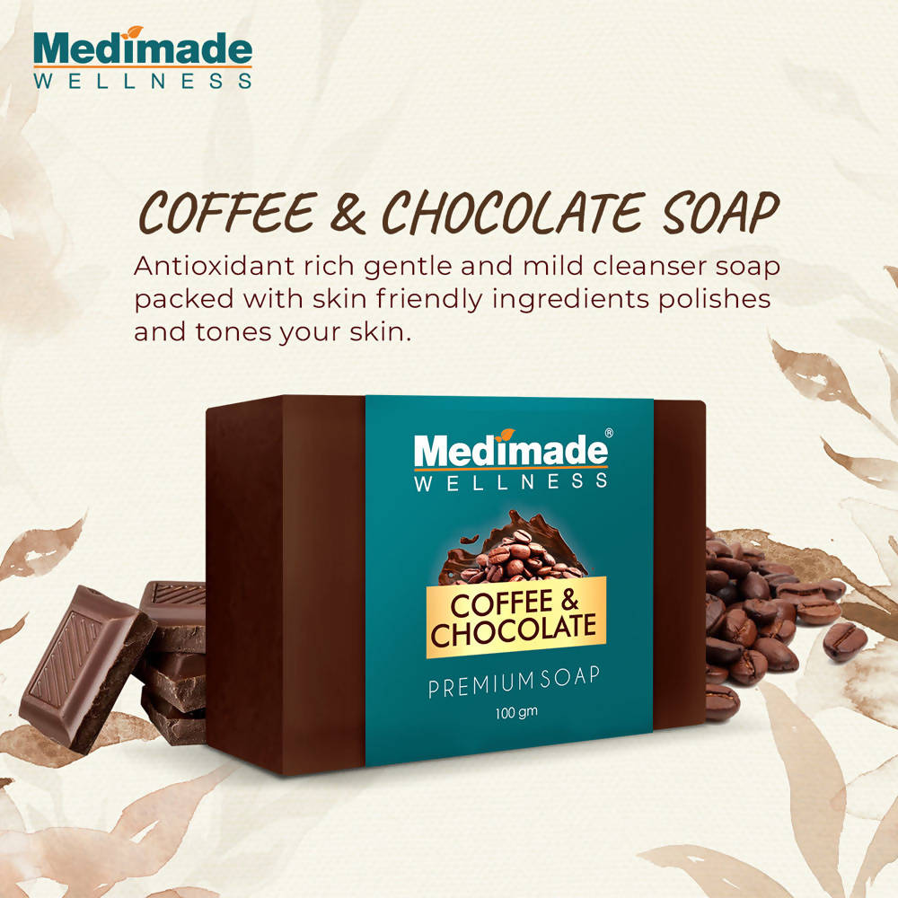 Medimade Wellness Coffee & Chocolate Premium Soap | Grocsy