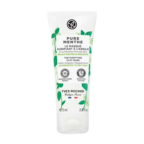 Yves Rocher Pure Menthe The Purifying Clay Mask | Grocsy