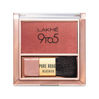 Lakme 9to5 Pure Rouge Blusher - Peach Affair | Grocsy