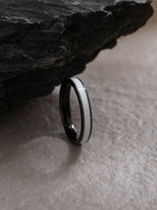 NVR Men's Silver Metal Ring | Grocsy