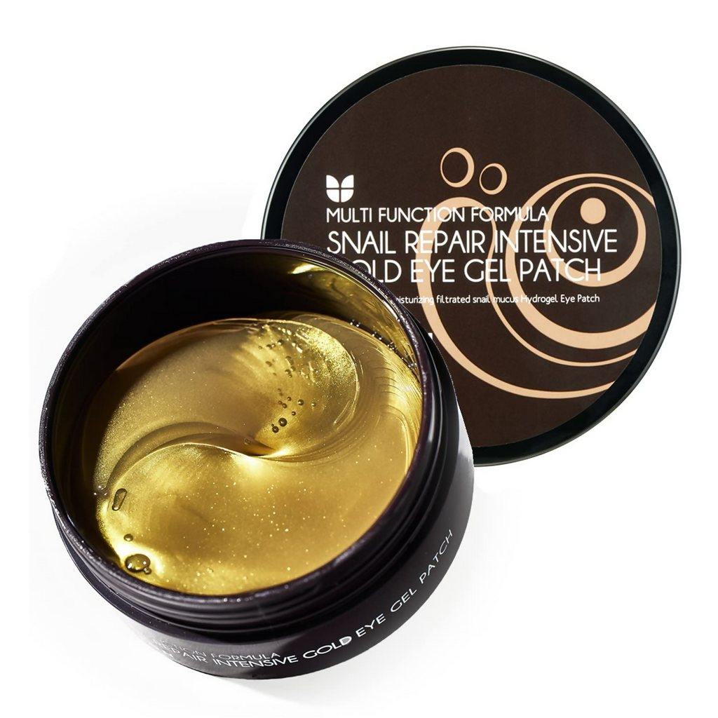 Mizon Snail Intensive Gold Eye Gel Patch For Dark Circles Moisturising Eye Serum Mask | Grocsy