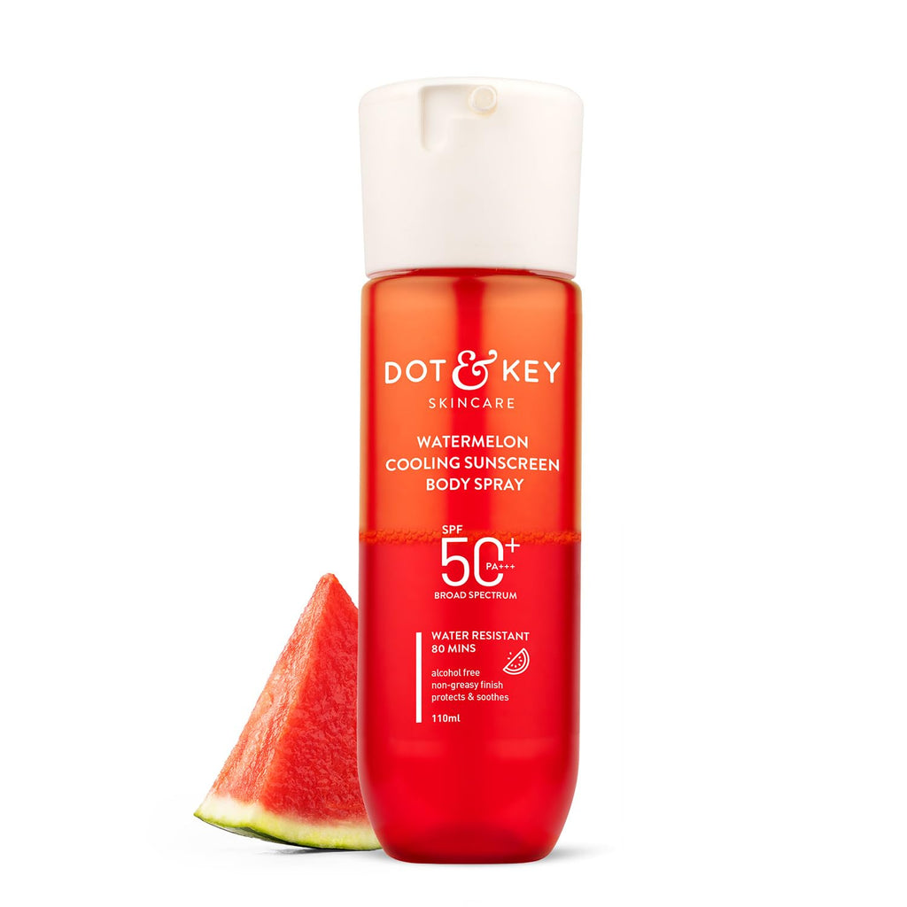 Dot & Key Watermelon Cooling Sunscreen Body Spray SPF 40 Pa+++ | Grocsy