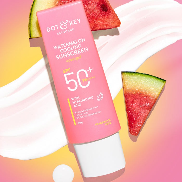 Dot & Key Skincare Watermelon Cooling Sunscreen SPF 50+ PA++++ | Grocsy