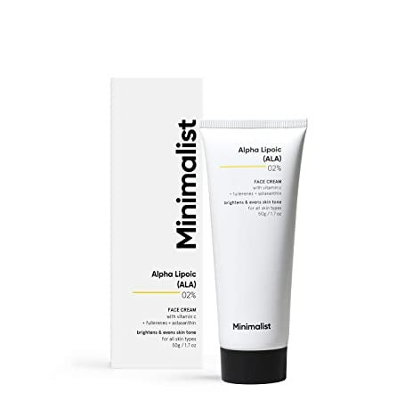 Minimalist Alpha Lipoic (ALA) 02% Face Cream | Grocsy