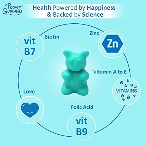 Power Gummies Vitamins For Gorgeous Hair & Nails | Grocsy