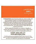 Biotique Advanced Ayurveda Sun Shield sandalwood 50+SPF UVB Sunscreen | Grocsy