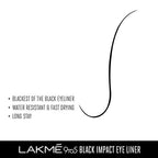 Lakme 9 to 5 Black Impact Liner | Grocsy