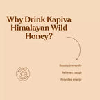 Kapiva Himalayan Wild Honey - Pure, Natural and Healthy, 600 gm | Grocsy