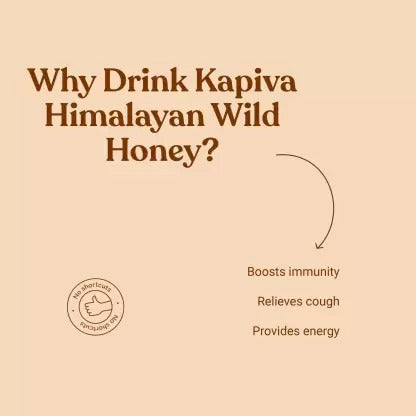 Kapiva Himalayan Wild Honey - Pure, Natural and Healthy, 600 gm | Grocsy