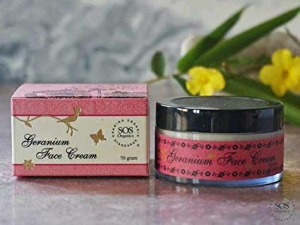 SOS Organics Geranium Face Cream | Grocsy