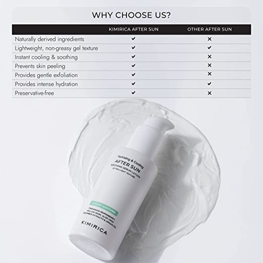 Kimirica After Sun Soothing Serum Lotion | Grocsy