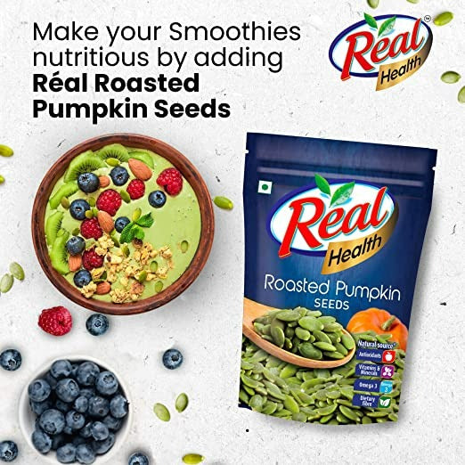 Dabur Real Health Roasted Pumpkin Seeds | Grocsy