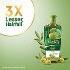 Dabur Vatika Natural Spanish Olive Hair Oil | Grocsy