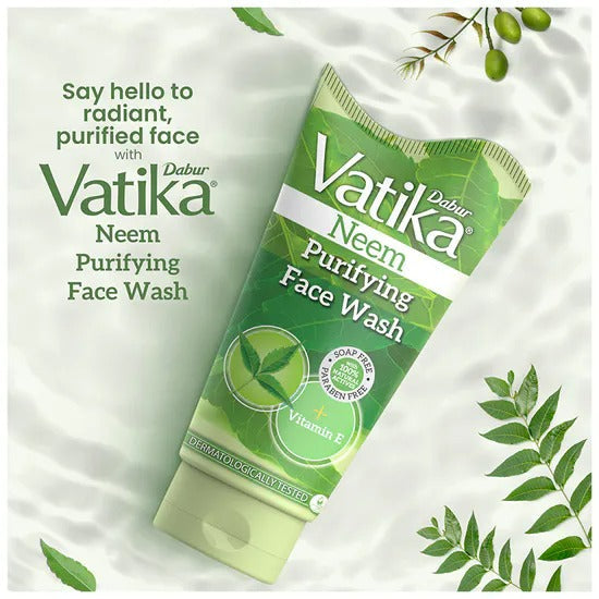 Dabur Vatika Neem Face Wash | Grocsy