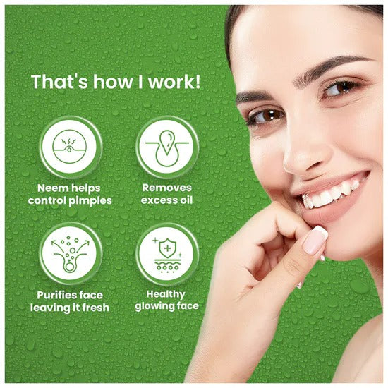 Dabur Vatika Neem Face Wash | Grocsy