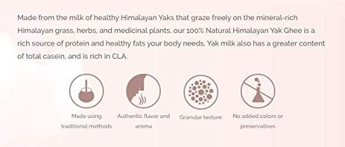 Himalayan Natives A2 Yak Ghee | Premium Ghee | Cultured Pure Desi Ghee | Grocsy
