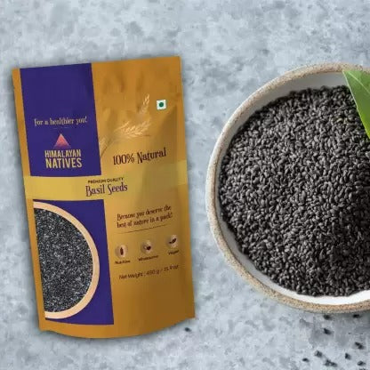 Himalayan Natives Basil Seeds | Grocsy