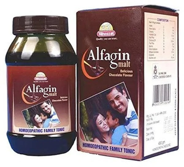 Wheezal Homeopathy Alfagin Malt Delicious Chocolate | Grocsy