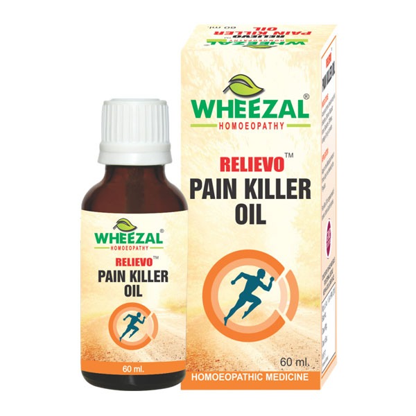 Wheezal Homeopathy Relievo Pain Killer Oil | Grocsy