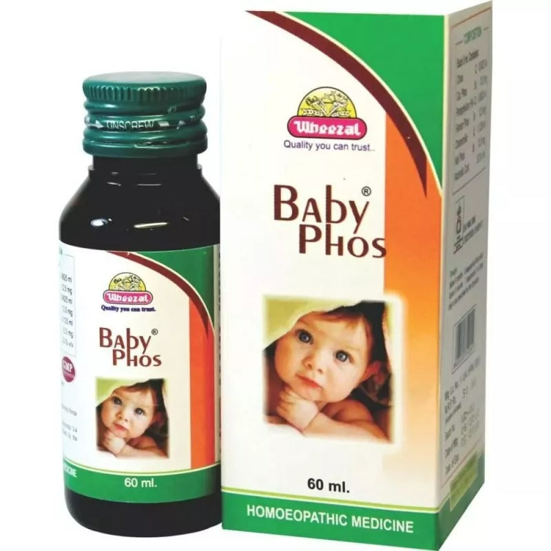 Wheezal Homeopathy Baby Phos Syrup | Grocsy