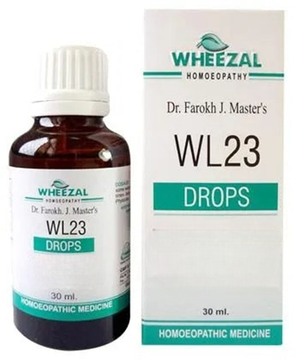 Wheezal Homeopathy WL-23 Drops | Grocsy