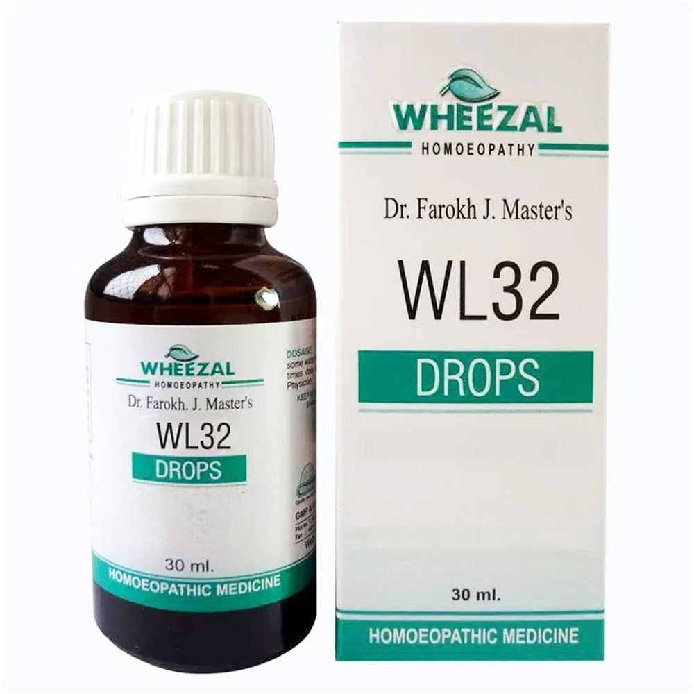 Wheezal Homeopathy WL-32 Drops | Grocsy