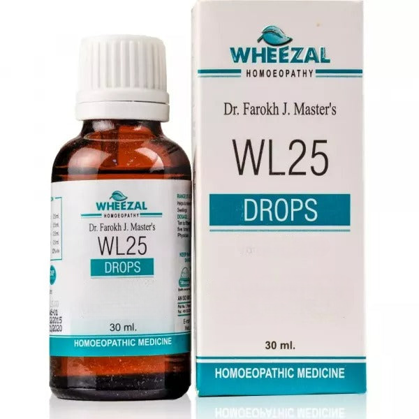 Wheezal Homeopathy WL-25 Drops | Grocsy