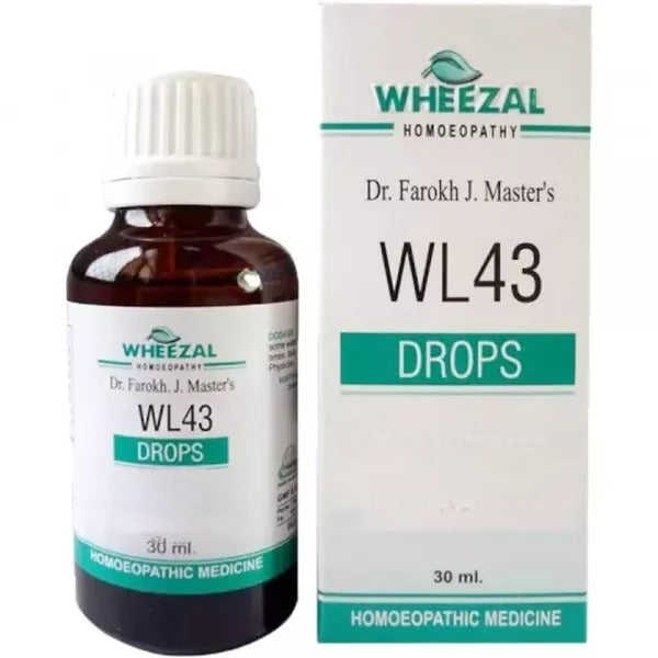 Wheezal Homeopathy WL-43 Drops | Grocsy