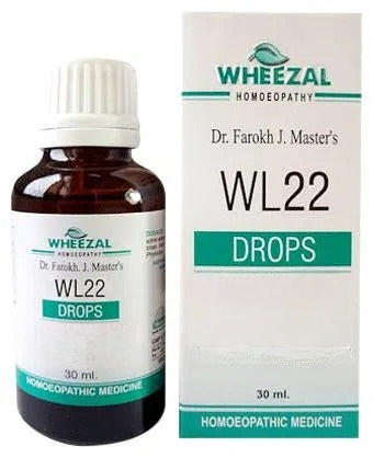 Wheezal Homeopathy WL-22 Drops | Grocsy