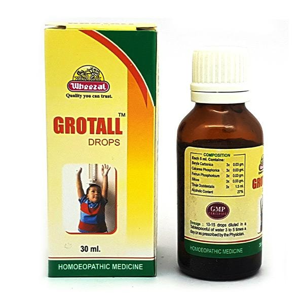 Wheezal Homeopathy Grotall Drops | Grocsy