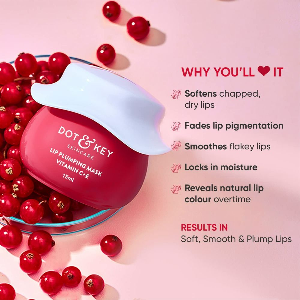 Dot & Key Lip Plumping Sleeping Mask | Grocsy