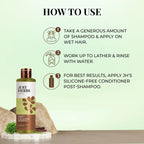 Just Herbs Lush Methi-Shikakai Shampoo | Grocsy