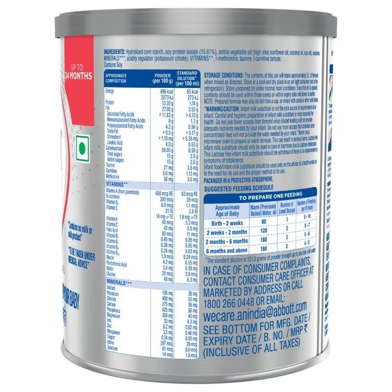 Similac Isomil Soy Infant Formula, Up to 24 Months | Grocsy