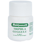 Baidyanath Jhansi Triphala Guggulu Tablets | Grocsy