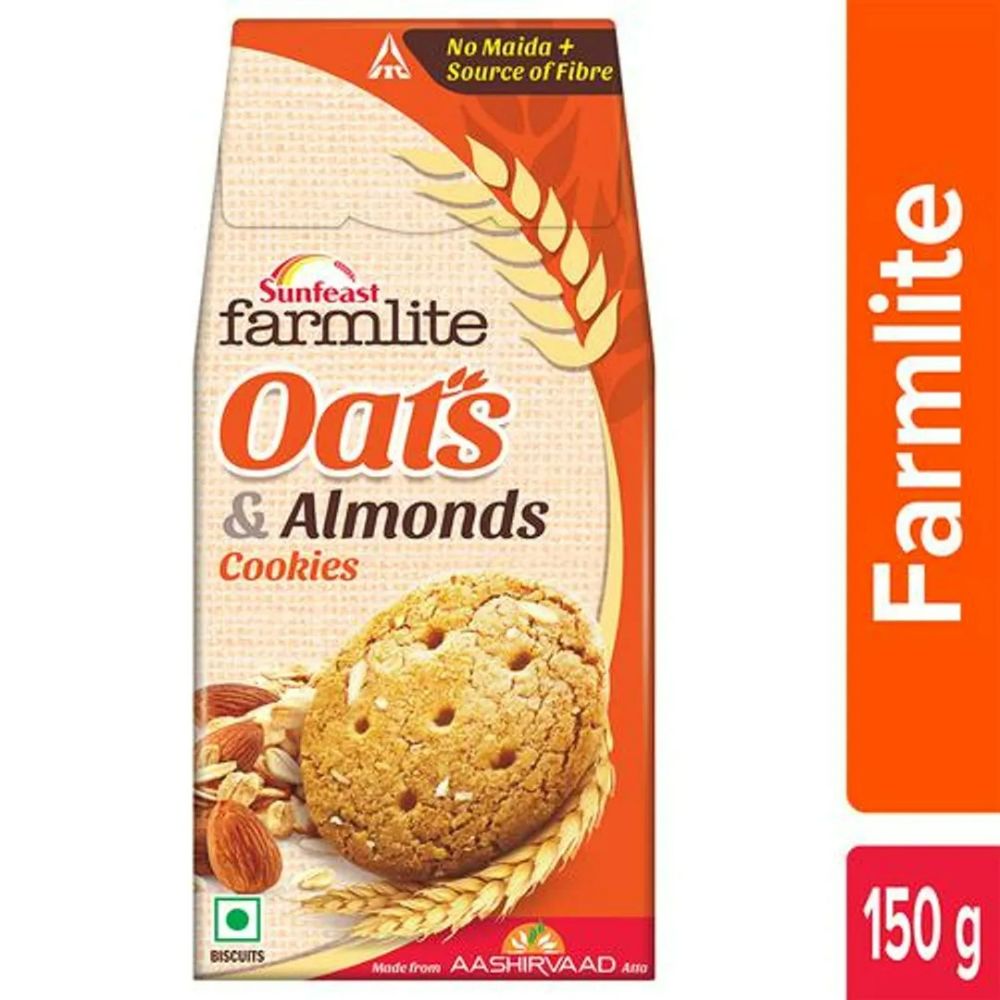 Sunfeast Farmlite Oats and Almonds | Grocsy