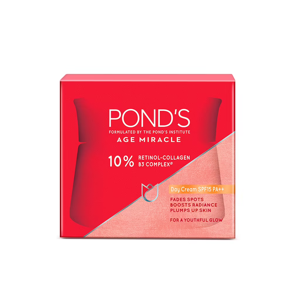 Ponds Youthful Miracle Hexyl Retinol Complex, Renew & Repair Day Cream 50g SPF 15 PA++ | Grocsy