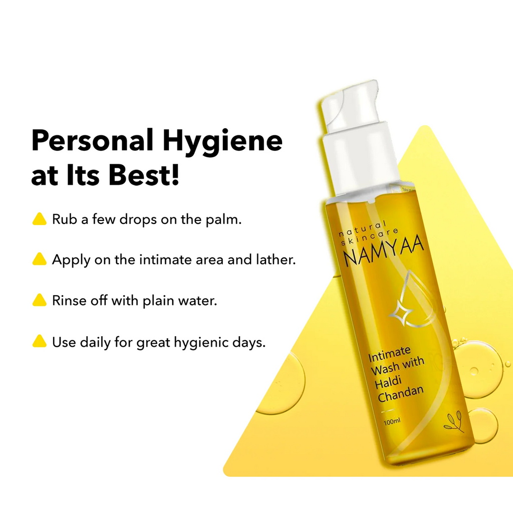 Namyaa Haldi Chandan Intimate Hygiene Wash | Grocsy