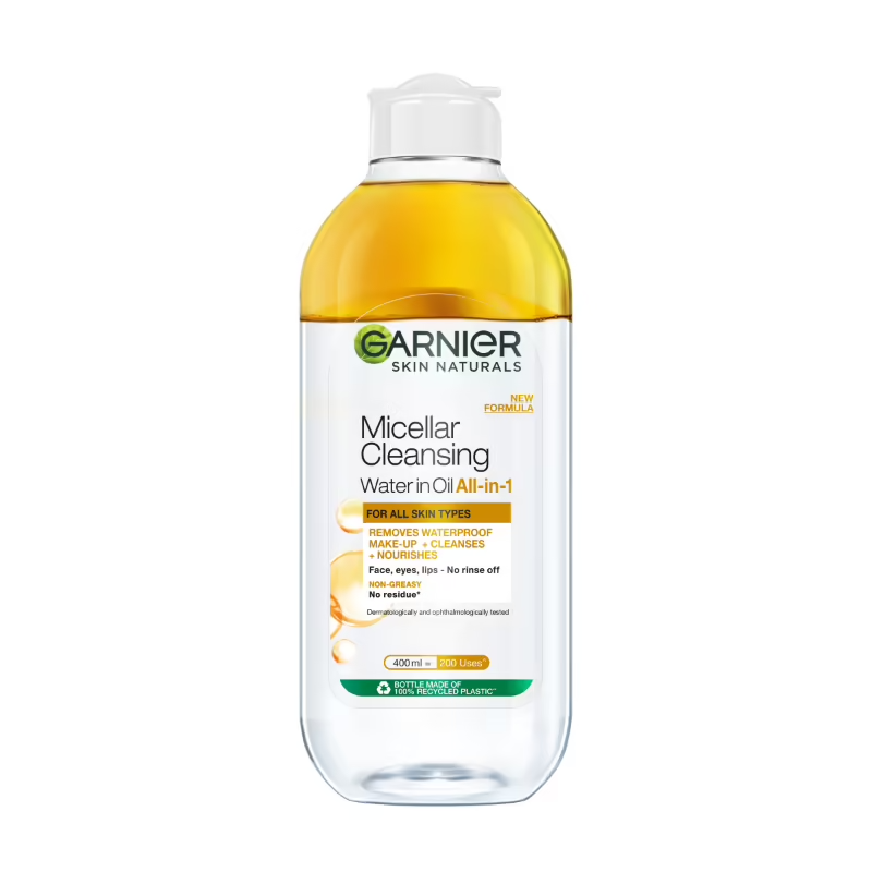 Garnier Skin Naturals, Micellar Oil-Infused Cleansing Water | Grocsy
