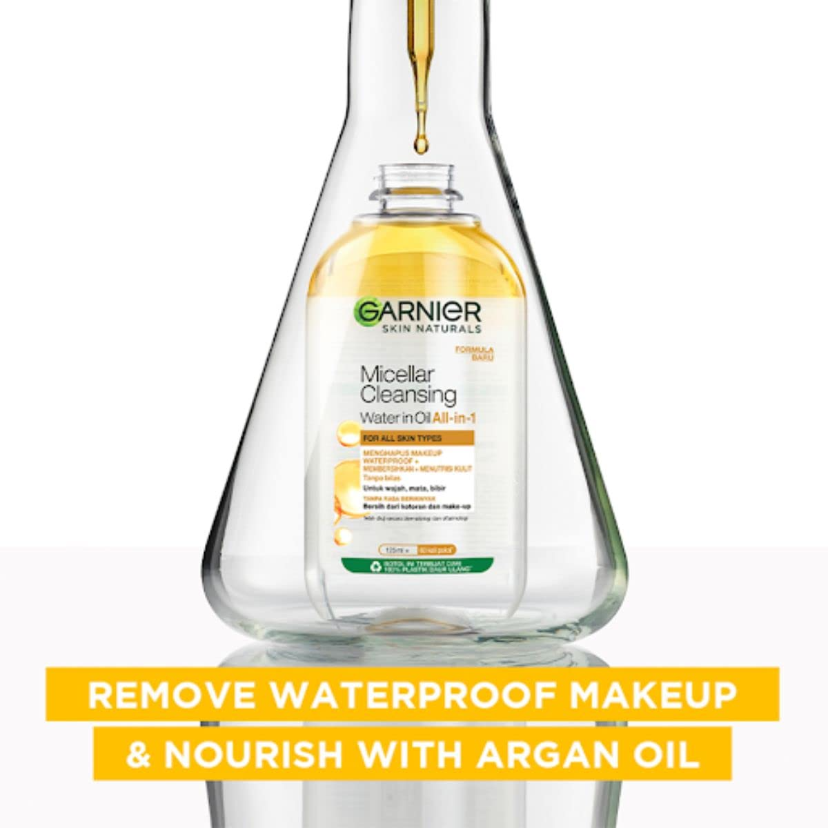 Garnier Skin Naturals, Micellar Oil-Infused Cleansing Water | Grocsy
