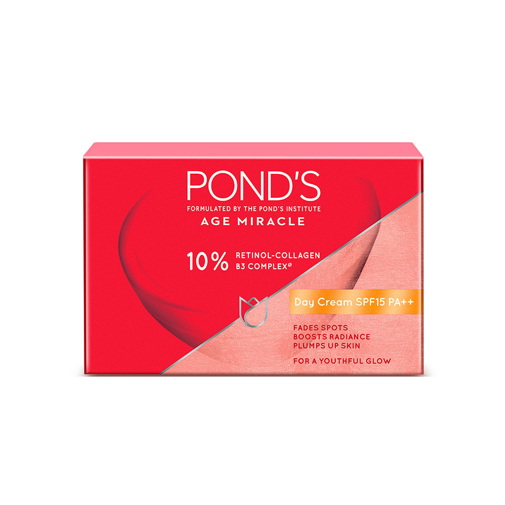 Ponds Age Miracle, Youthful Glow, Day Cream SPF 15 PA++ | Grocsy
