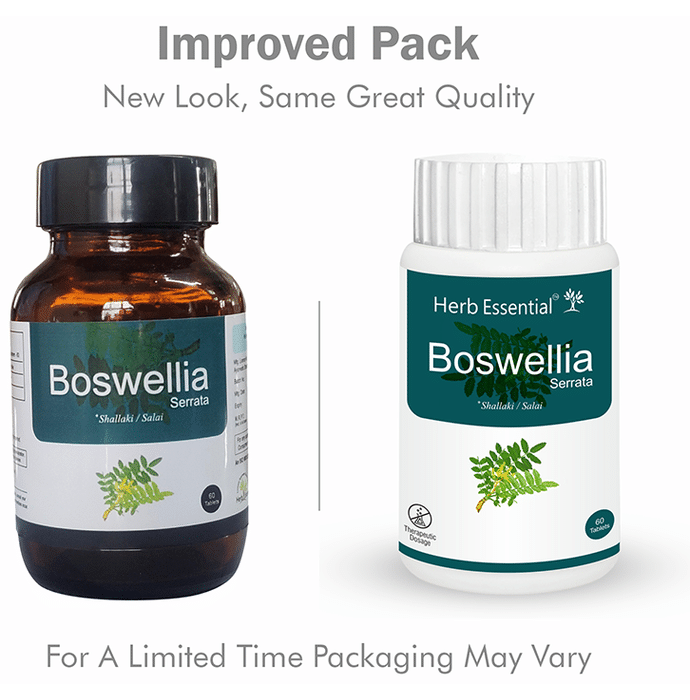 Herb Essential Boswellia Serrata Tablets | Grocsy