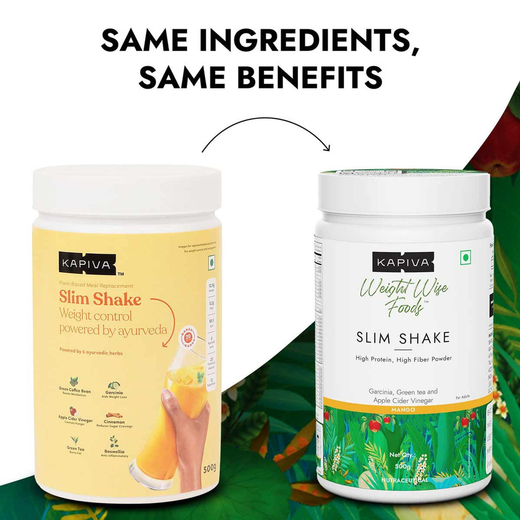 Kapiva Ayurveda Slim Shake - Mango | Grocsy