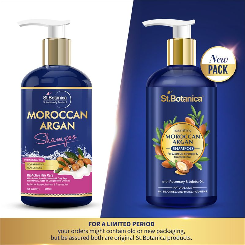 St.Botanica Moroccan Argan Hair Shampoo | Grocsy