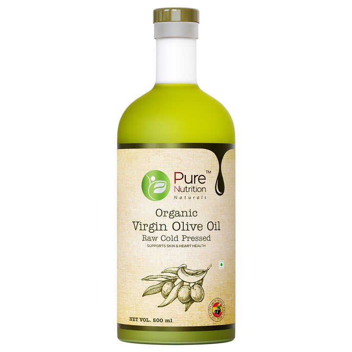 Pure Nutrition Raw Cold Pressed Virgin Olive Oil | Grocsy