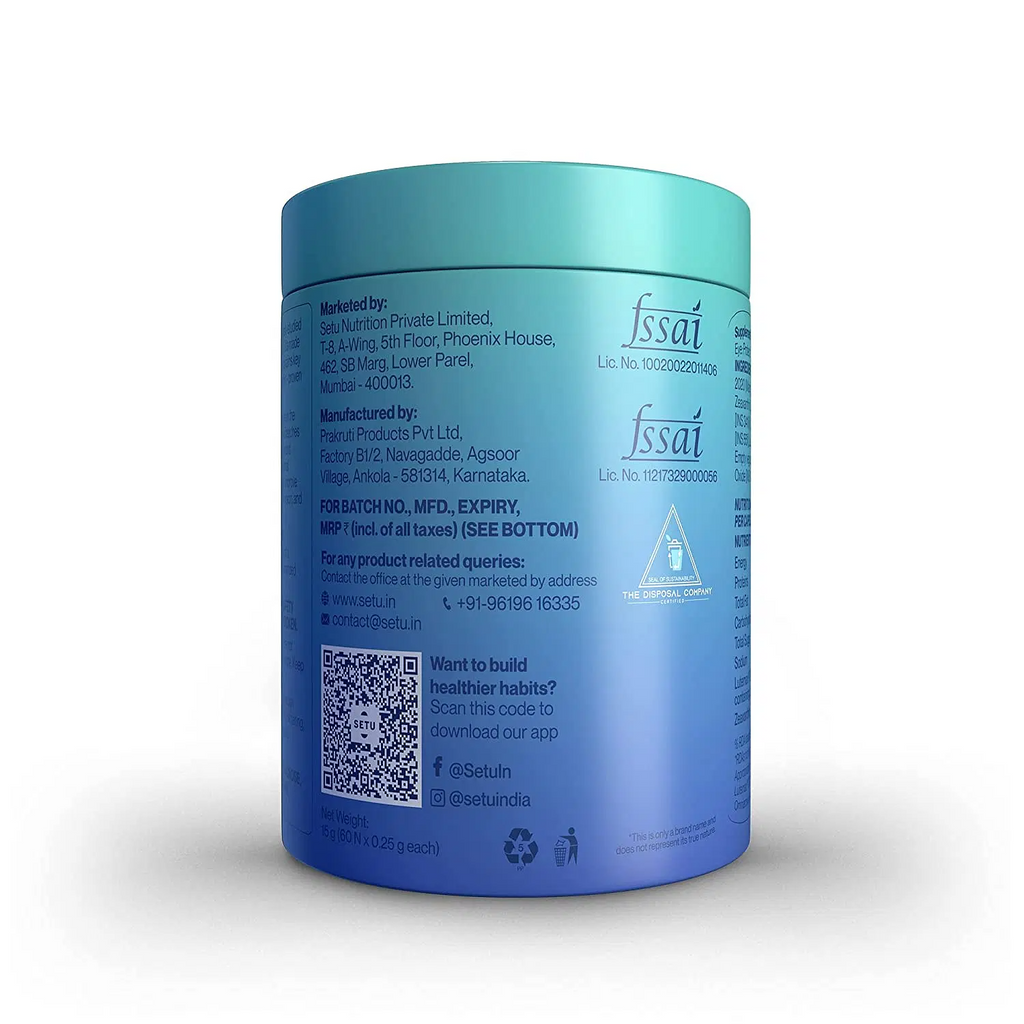 Setu Lutein & Zeaxanthin Tablets | Grocsy