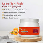NutriGlow Women Skin Care Treatment Lacto Tan Face Pack | Grocsy