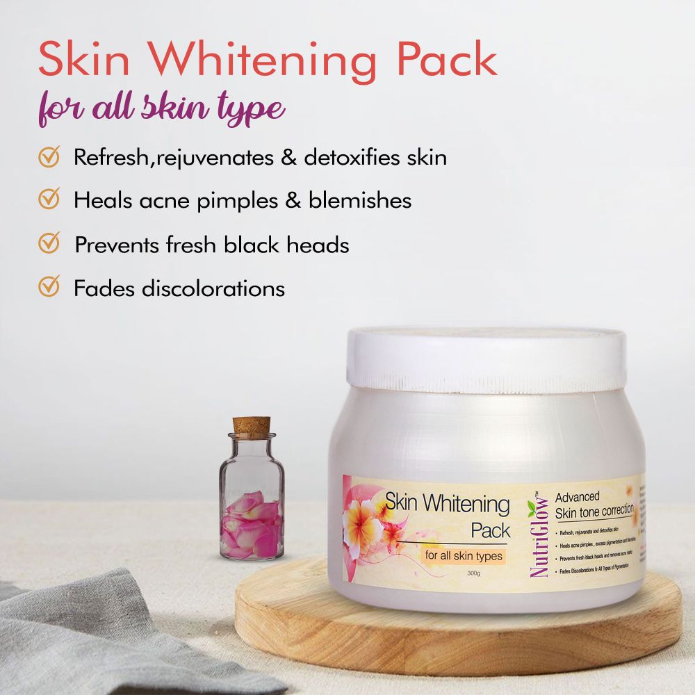 NutriGlow Skin Whitening Pore Cleansing Face Pack | Grocsy