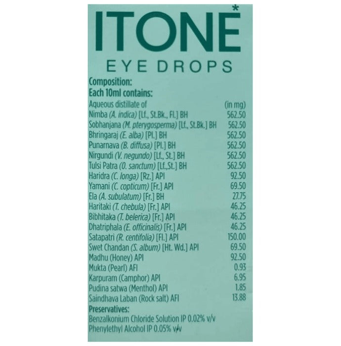 Itone Herbal Eye Drops - Swadesiicart