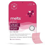 Wellbeing Nutrition Melts Vital Iron Oral Strips-Exotic Elderberry Flavor | Grocsy